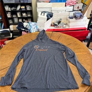 Stitch Original Men's Charcoal Hoodie